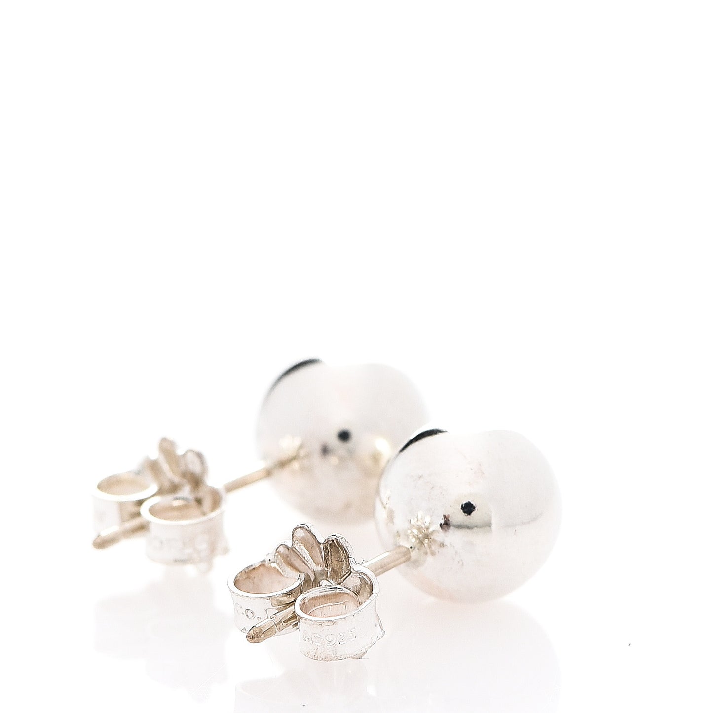 Sterling Silver 8mm HardWear Ball Earrings