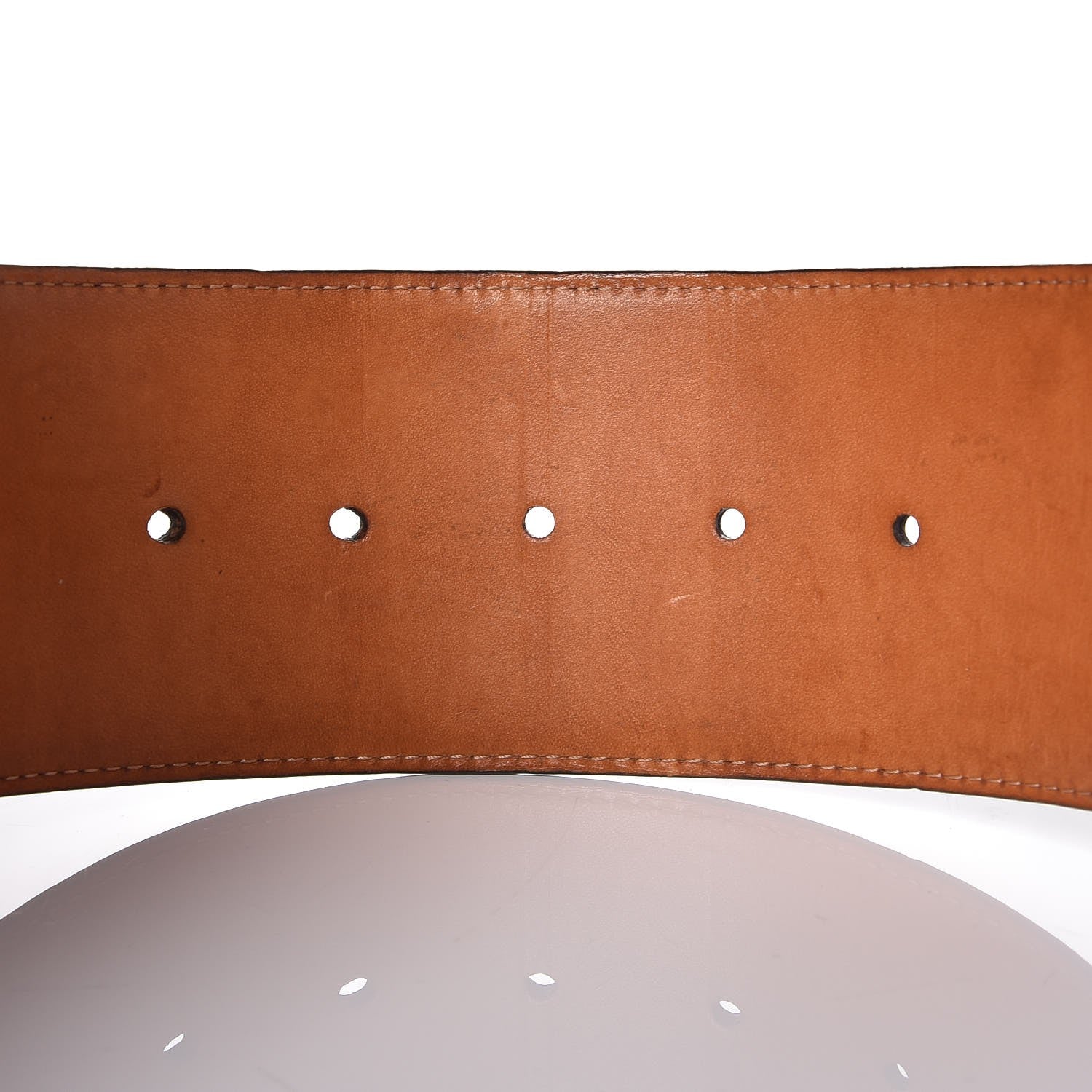Louis Vuitton Patent LV Facettes Belt 75 30 Amarante 8 of 8