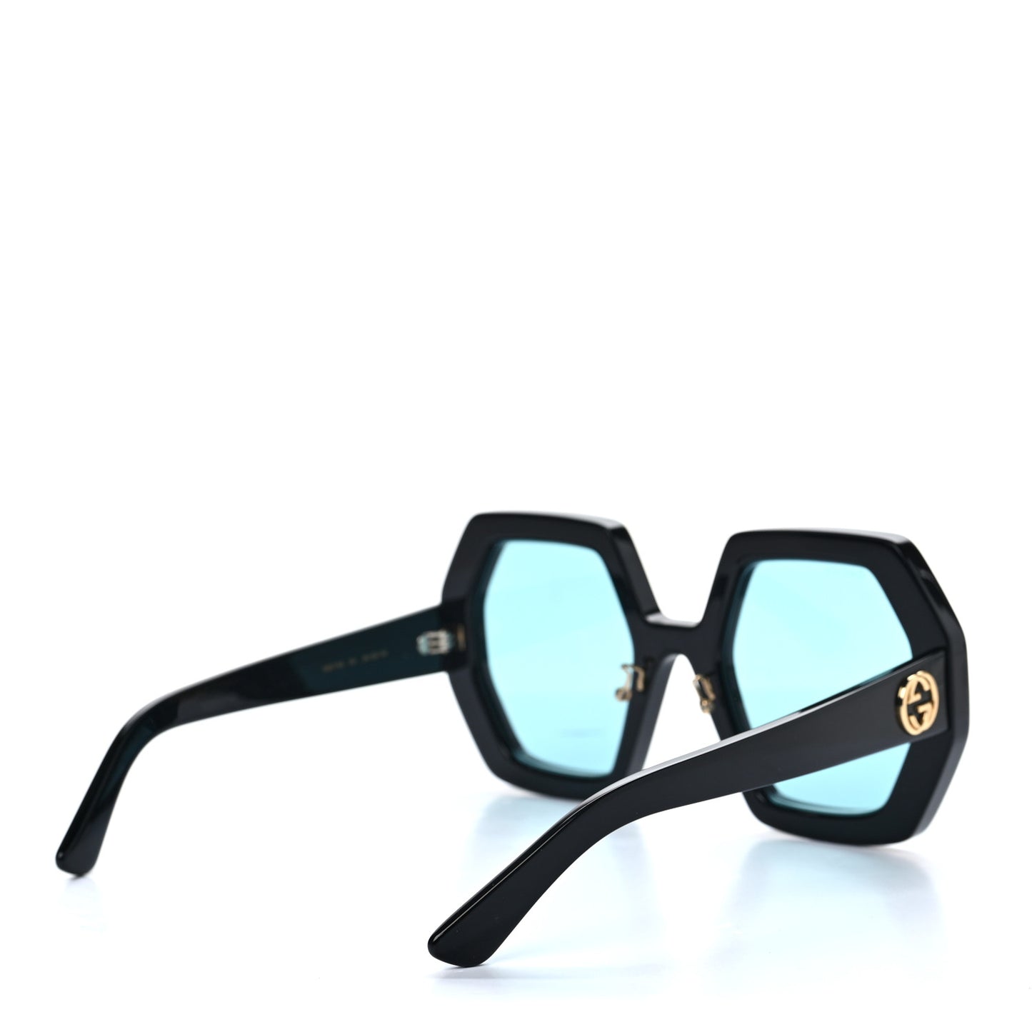 Acetate Square Sunglasses GG0772S Black