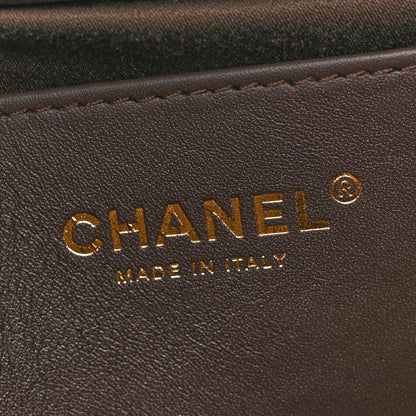 Chanel Suede Quilted Small Chanel 25 Handbag Dark Brown 6 of 13