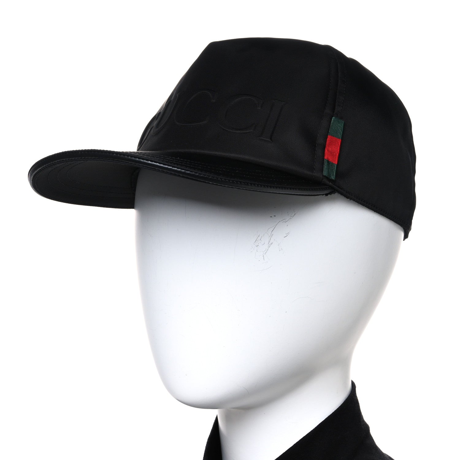 GUCCI 黒 ロゴキャップ Gucci Nylon Web Logo Baseball Hat S Black 1777151 – FASHIONPHILE