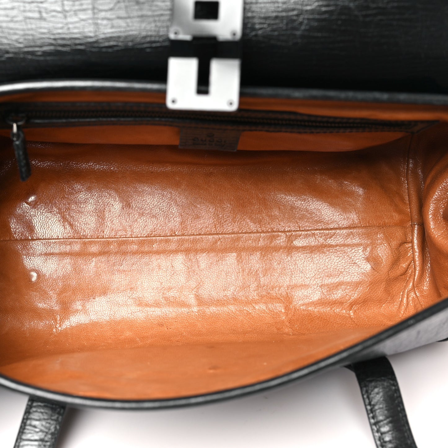 Calfskin Bamboo Bullet Black