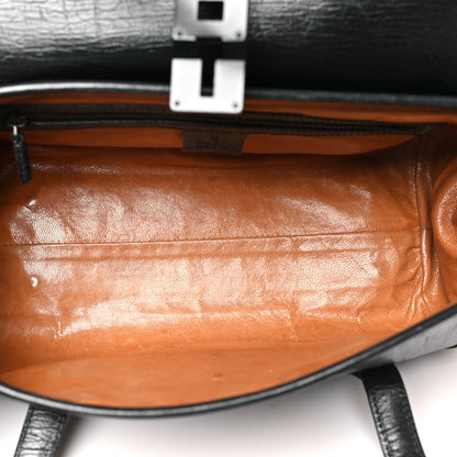 Gucci Calfskin Bamboo Bullet Black 4 of 13
