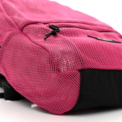 Saint Laurent Nylon Mesh Backpack Fuchsia 9 of 11