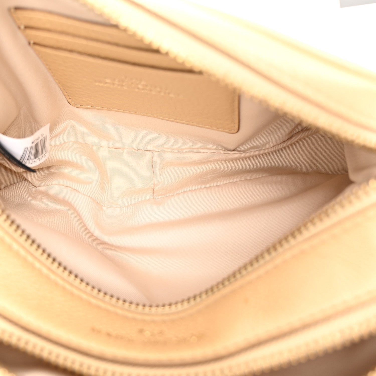 Marc Jacobs Pearlized Supple Natural Grain Calfskin The Softshot 21 Bag Gold 6 of 11