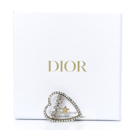 Christian Dior Crystal Heart J'Adior Brooch 4 of 4