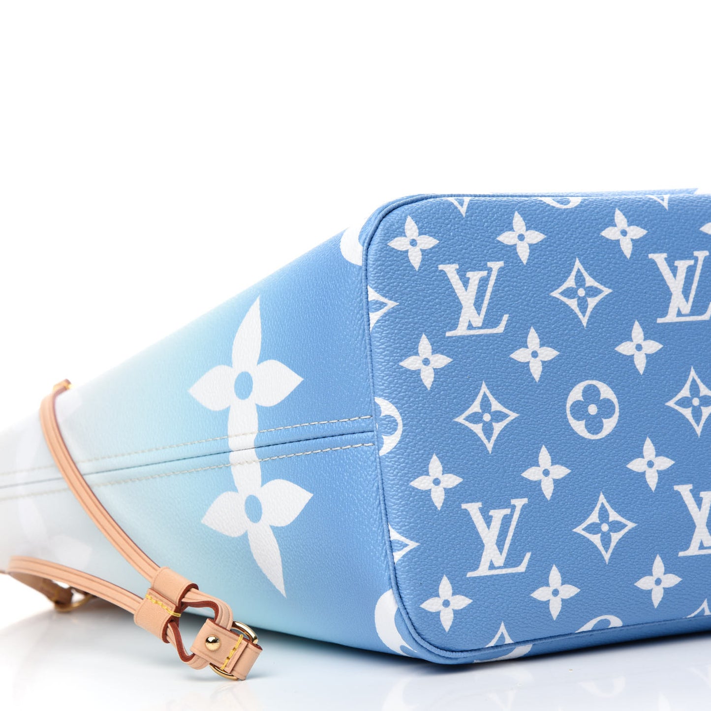 Monogram Giant By The Pool Neverfull MM Blue