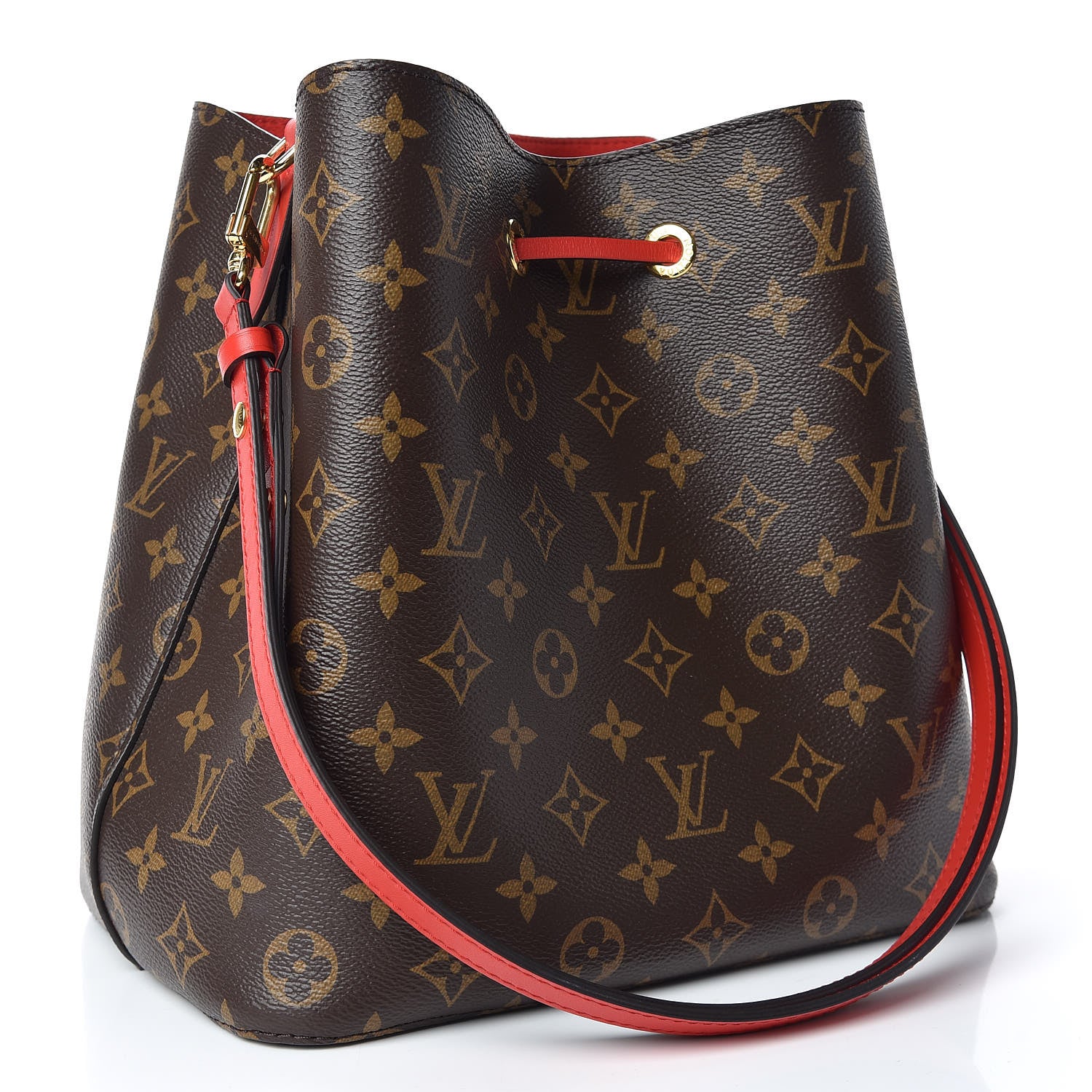 Louis Vuitton Monogram Neonoe MM Coquelicot 3 of 10