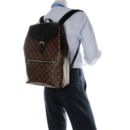 Louis Vuitton Monogram Macassar Palk Backpack 2 of 7