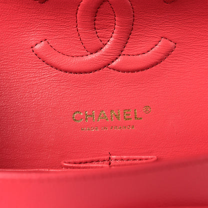 Chanel Caviar Quilted Medium Double Flap Red 6 of 10