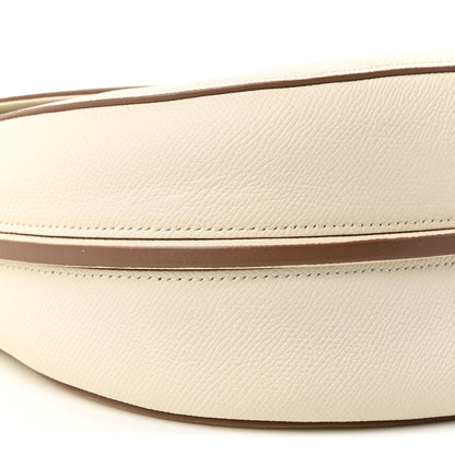 Celine Grained Calfskin Small Trotteur White 9 of 11