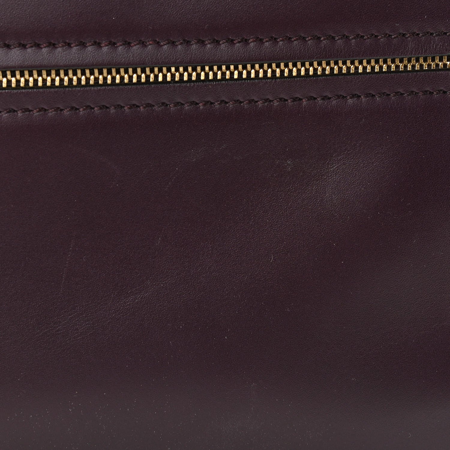 Salvatore Ferragamo Calfskin Fiamma Bag Plum 13 of 16