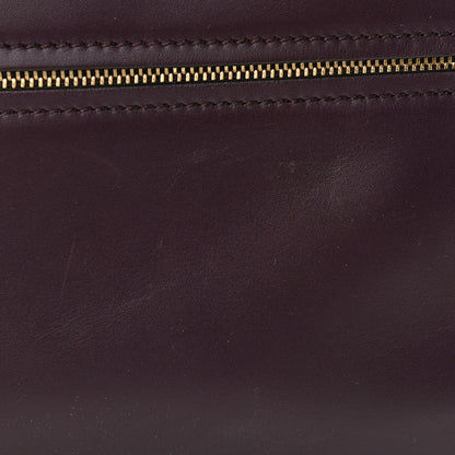 Salvatore Ferragamo Calfskin Fiamma Bag Plum 13 of 16
