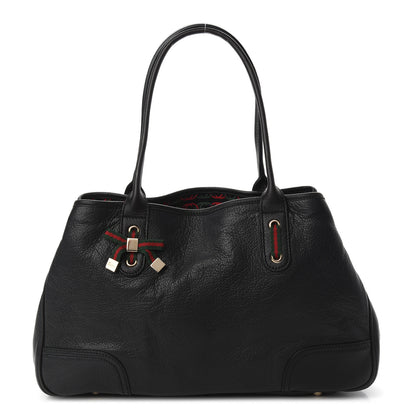Gucci Calfskin Medium Princy Tote Black 1 of 8