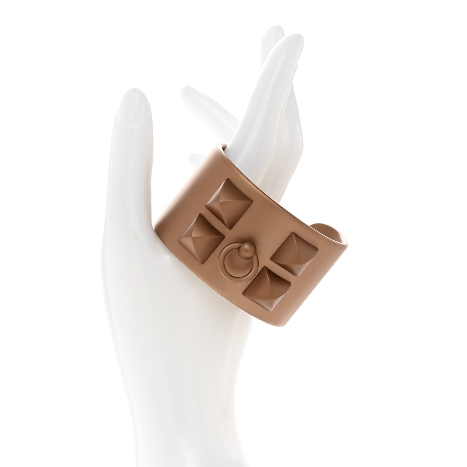 Hermes Aluminium Sunset Collier De Chien CDC Bracelet T3 Gres 2 of 4