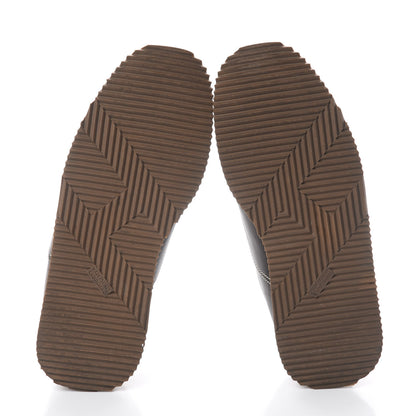 Hermes Calfskin Womens Quick Sneakers 38 Brown 5 of 7