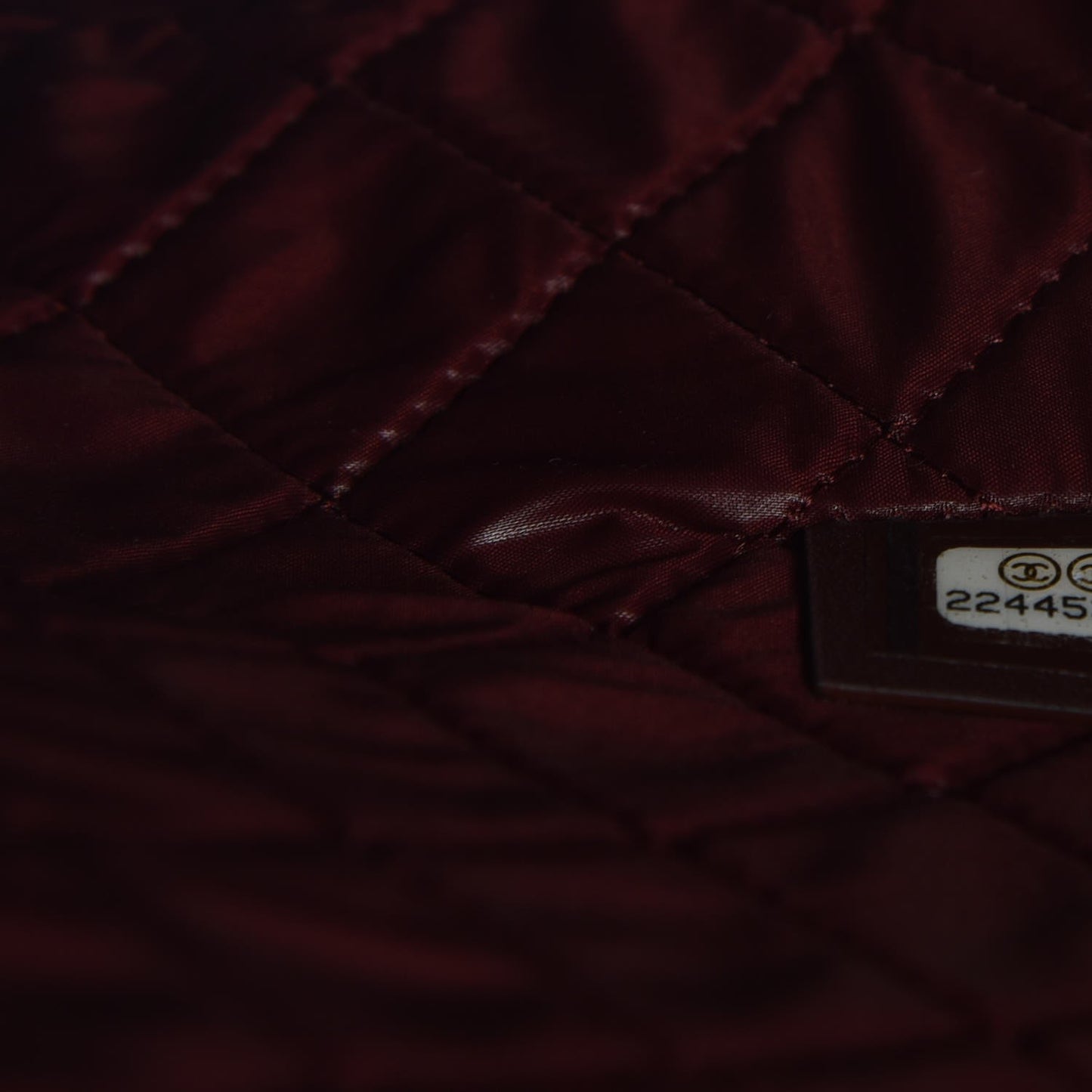 Caviar Quilted Document Portfolio Holder Black