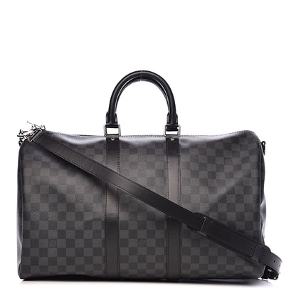 Louis Vuitton Damier Graphite Keepall Bandouliere 45 1 of 10