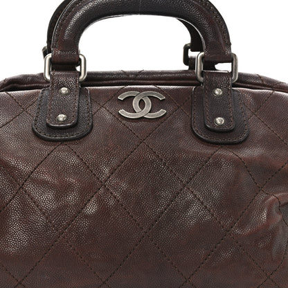 Chanel Caviar Large Outdoor Ligne Doctor Bag Brown 8 of 10
