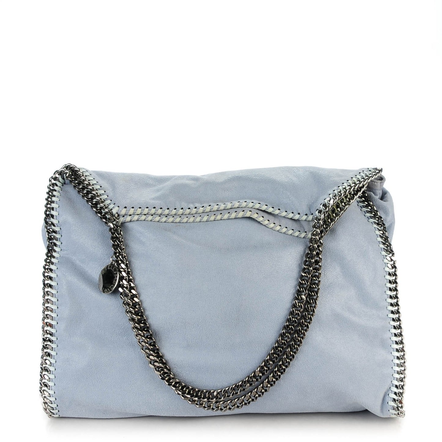 Shaggy Deer Big Falabella Tote Ice Blue