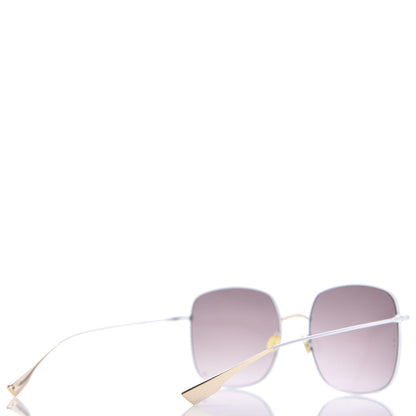 Christian Dior Metal Stellaire 1 Square Sunglasses Purple White 4 of 10