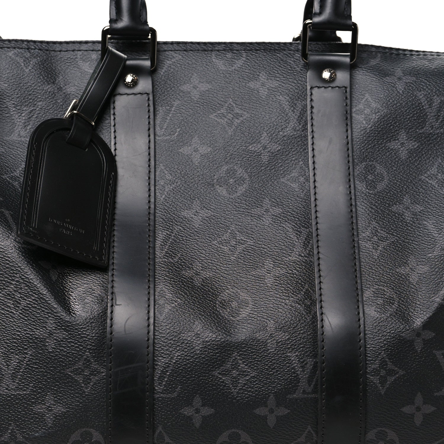 Louis Vuitton Monogram Eclipse Keepall Bandouliere 45 6 of 9