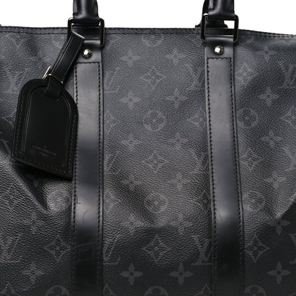 Louis Vuitton Monogram Eclipse Keepall Bandouliere 45 6 of 9