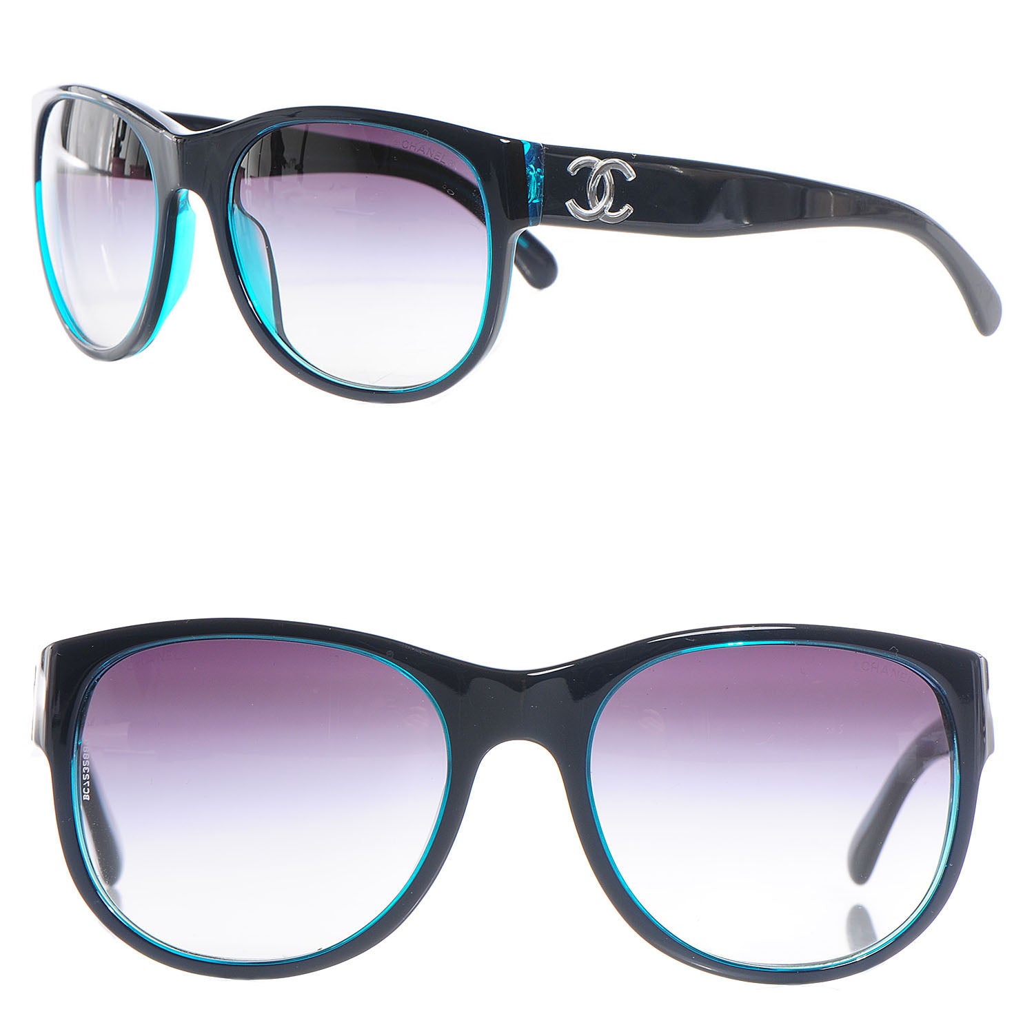 Chanel CC Logo Sunglasses 5182 Black 1 of 7