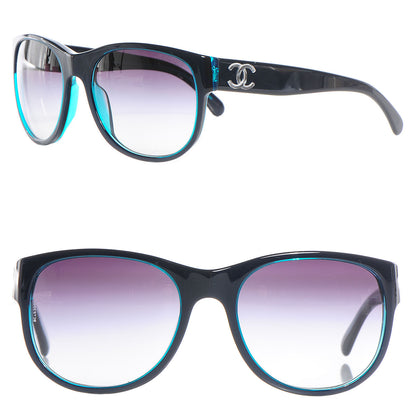 Chanel CC Logo Sunglasses 5182 Black 1 of 7