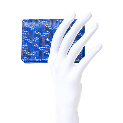 Goyard Goyardine Business Card Holder Sky Blue 2 of 6