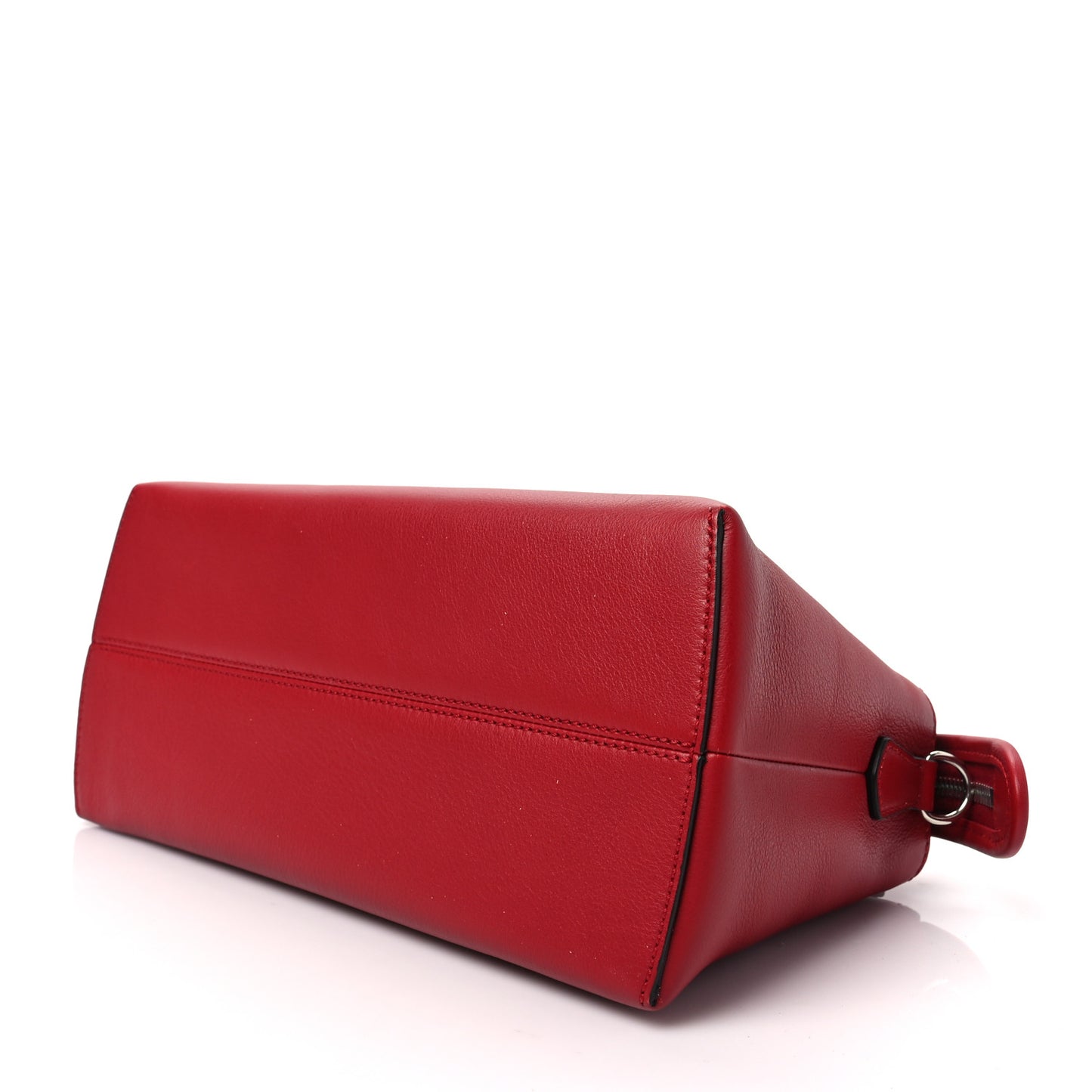 Vitello Dolce Bi-Color FF 1974 Embossed Medium By The Way Boston Bag Fragola Maya Black