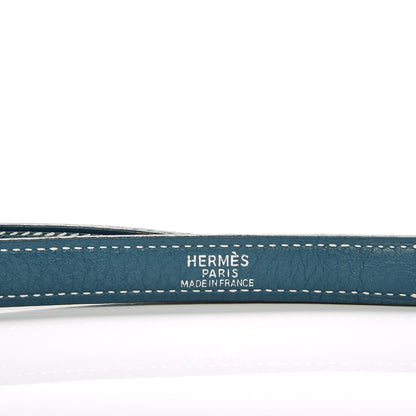 Hermes Taurillon Clemence Kelly Retourne 32 Blue Jean 37 of 40