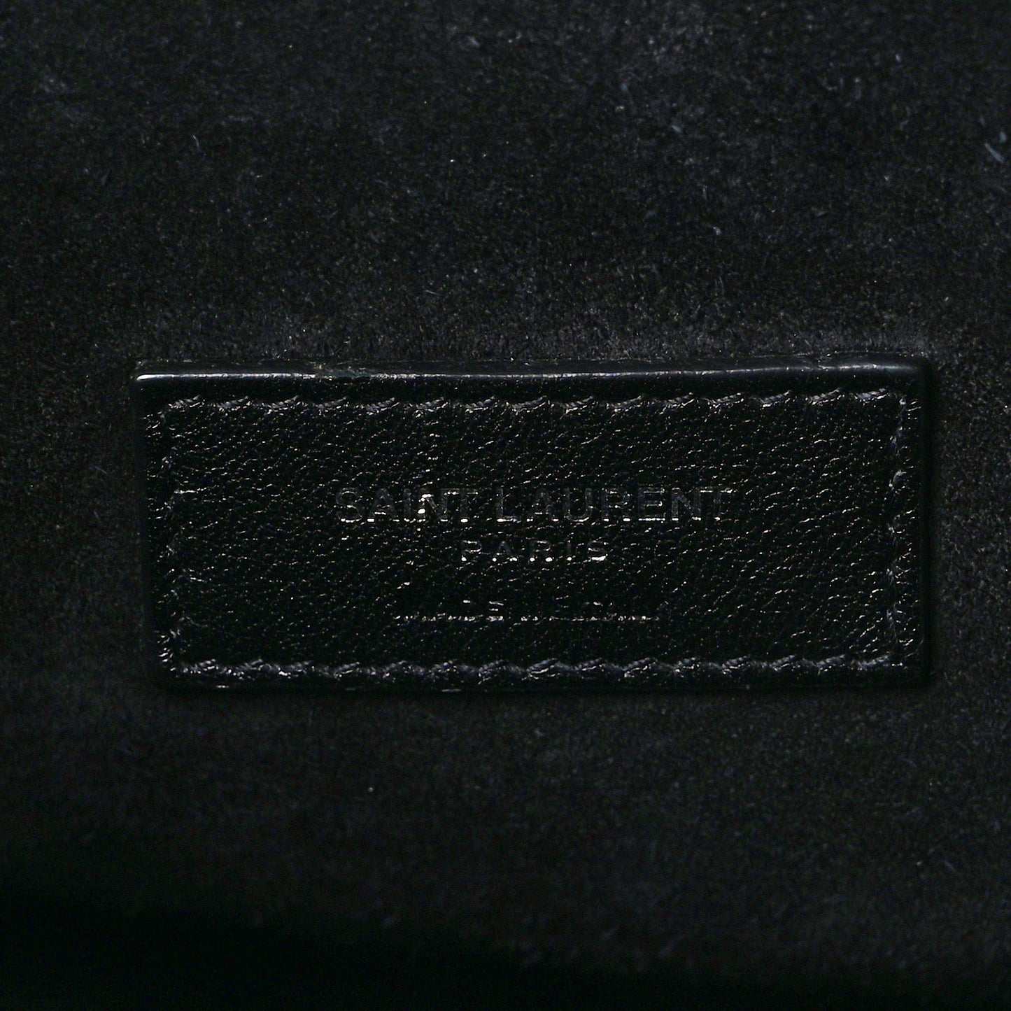 Calfskin Crocodile Embossed Small Supple Sac de Jour Black