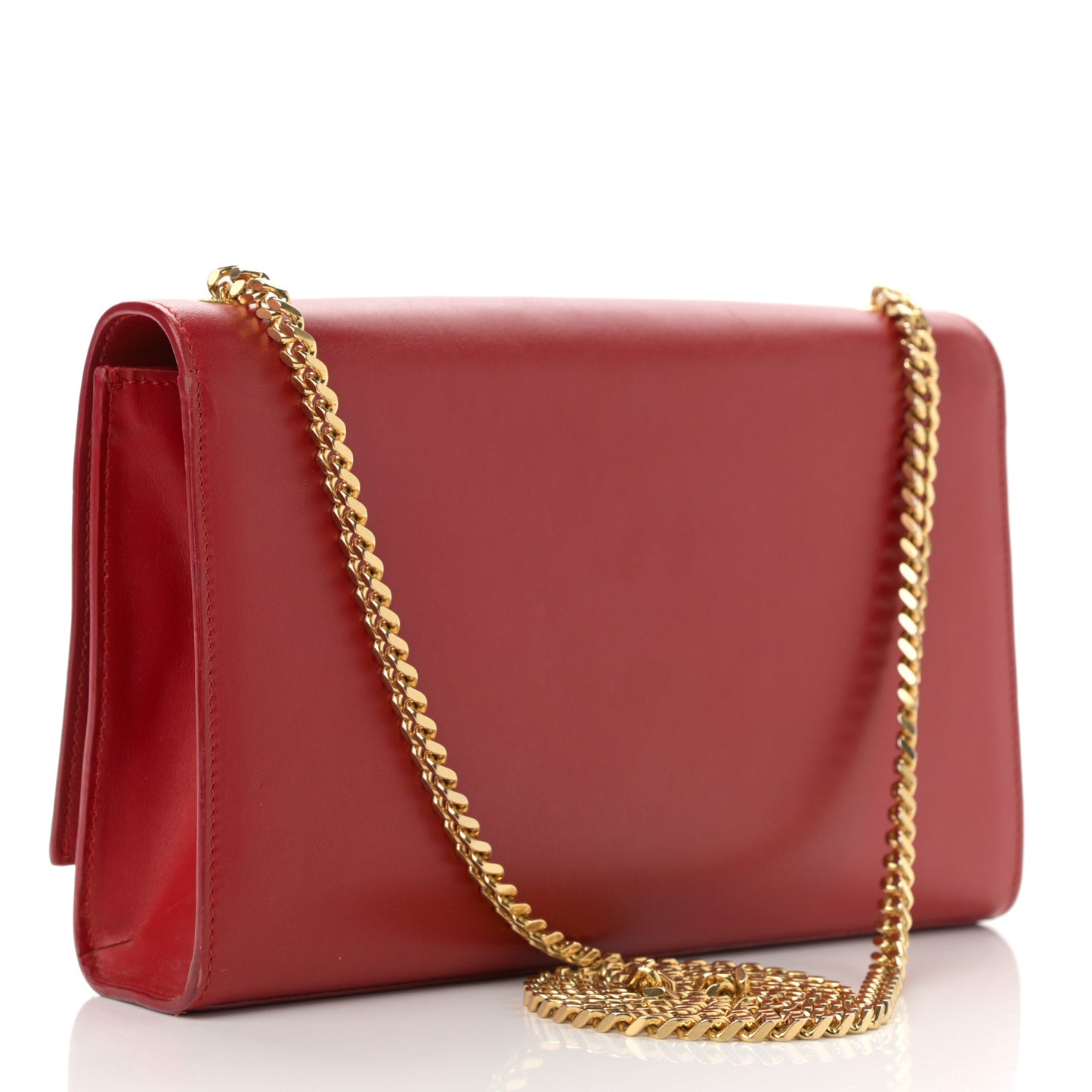 Smooth Calfskin Medium Classic Monogram Kate Tassel Satchel New Lipstick