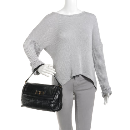 Chanel Lambskin Mademoiselle Chocolate Bar Shoulder Bag Black 2 of 9