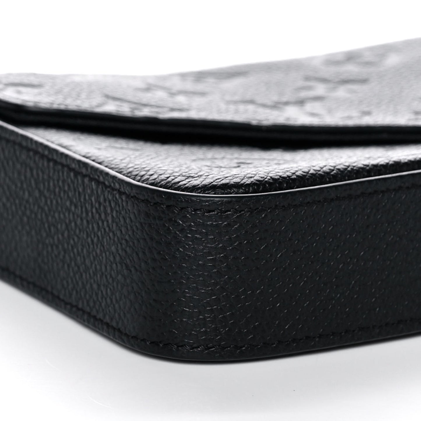 Empreinte Pochette Felicie Chain Wallet Black