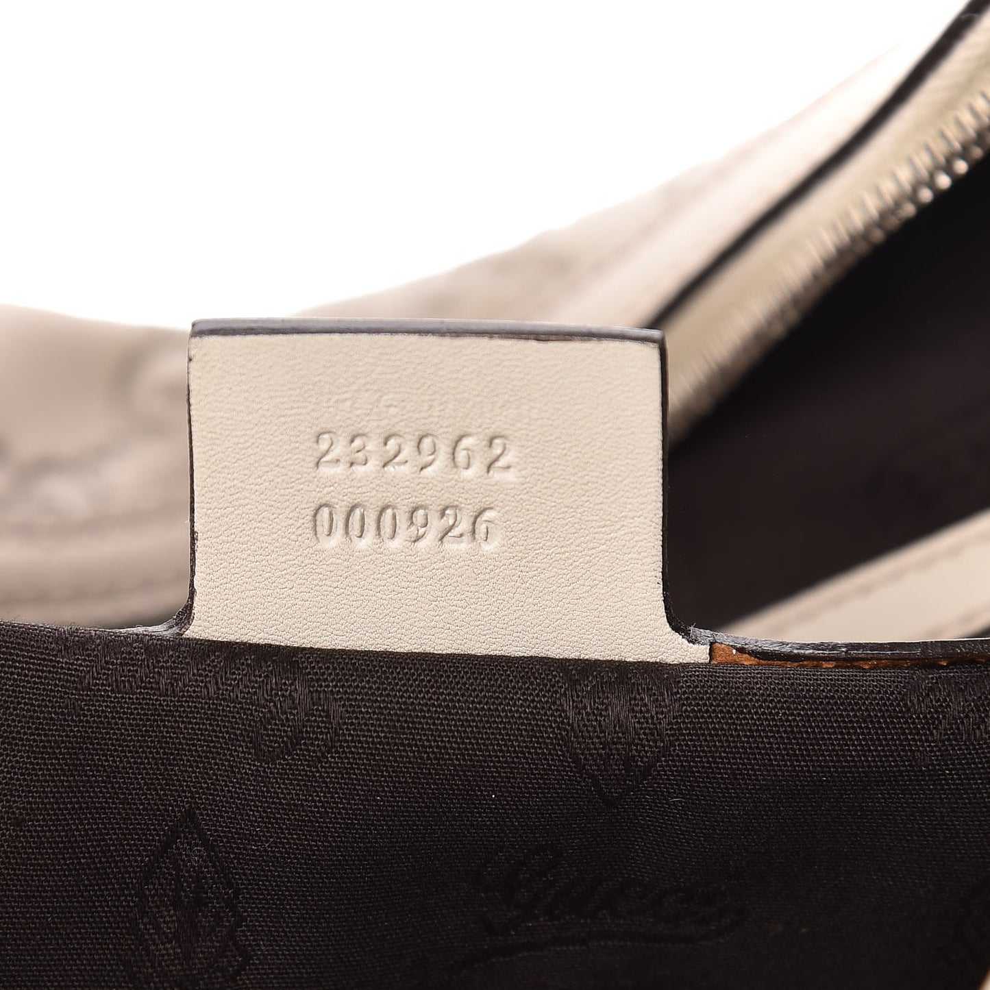 Guccissima Medium GG Twins Hobo Off White