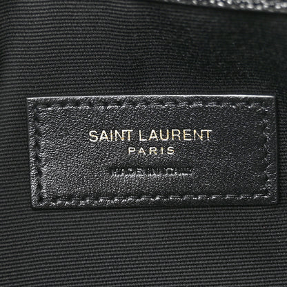 Saint Laurent Grain De Poudre Uptown Pouch Black 6 of 8