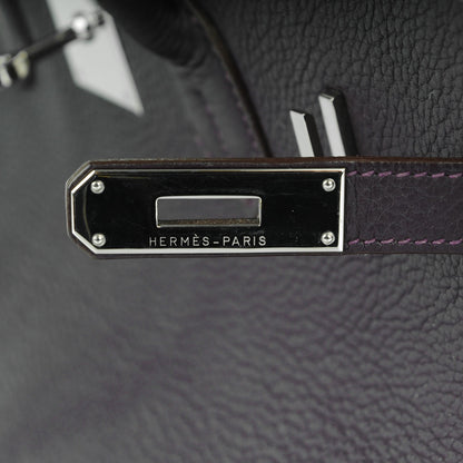 Hermes Togo Birkin 35 Raisin 7 of 23