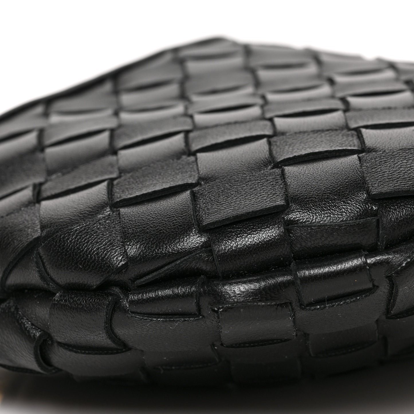 Nappa Intrecciato Mini Sardine Bag Black