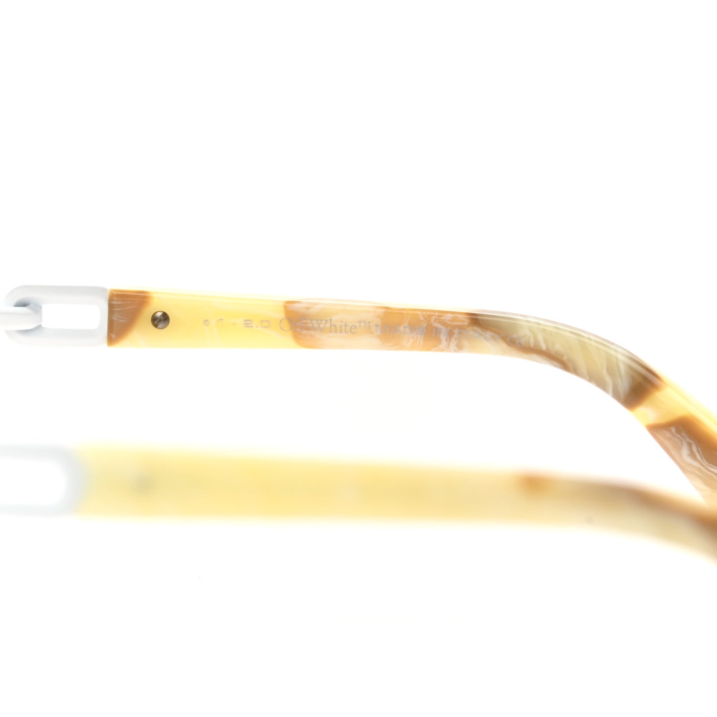 Acetate Marble Nina Sunglasses Beige