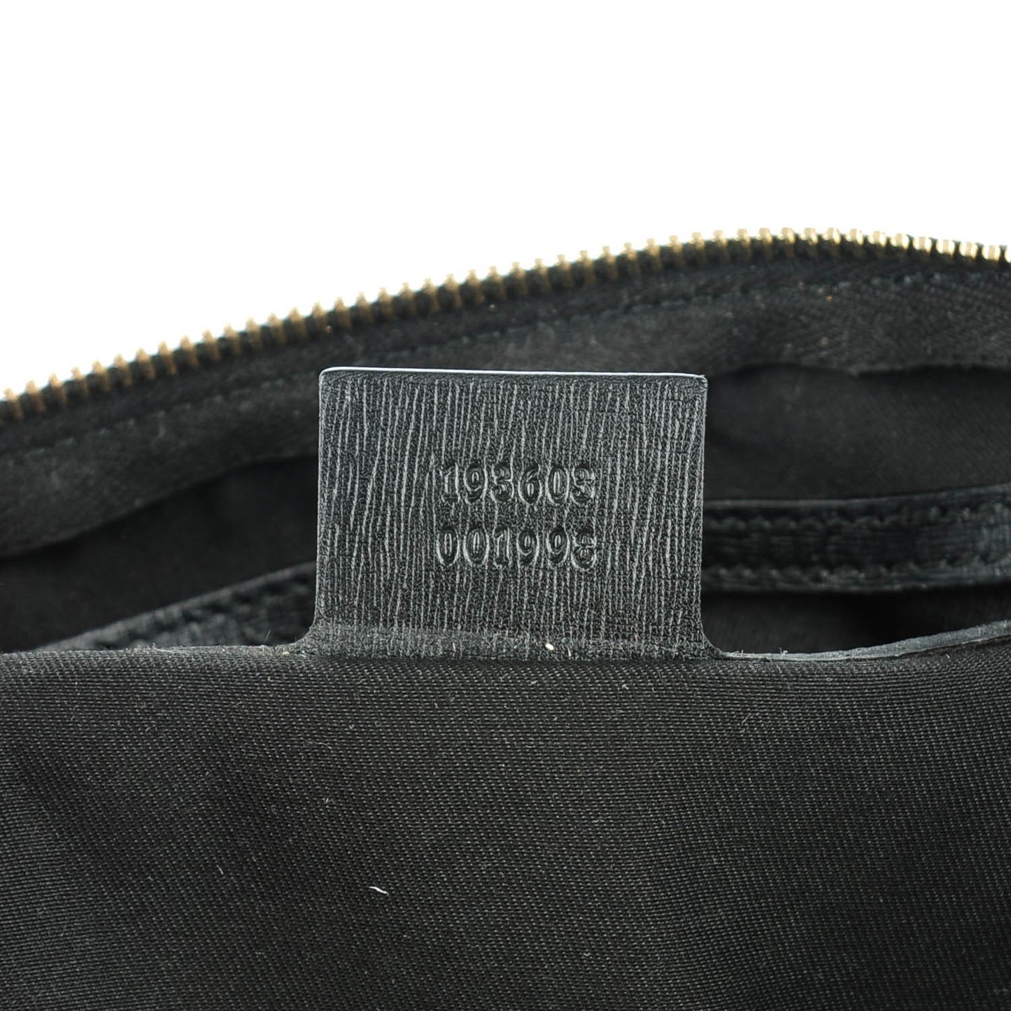 GG Plus Monogram Medium Joy Boston White Black
