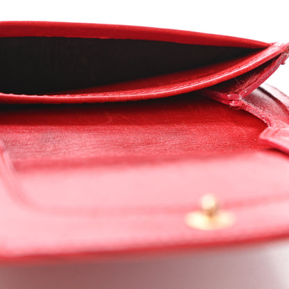 Louis Vuitton Epi Coin Purse Wallet Castillan Red 4 of 5