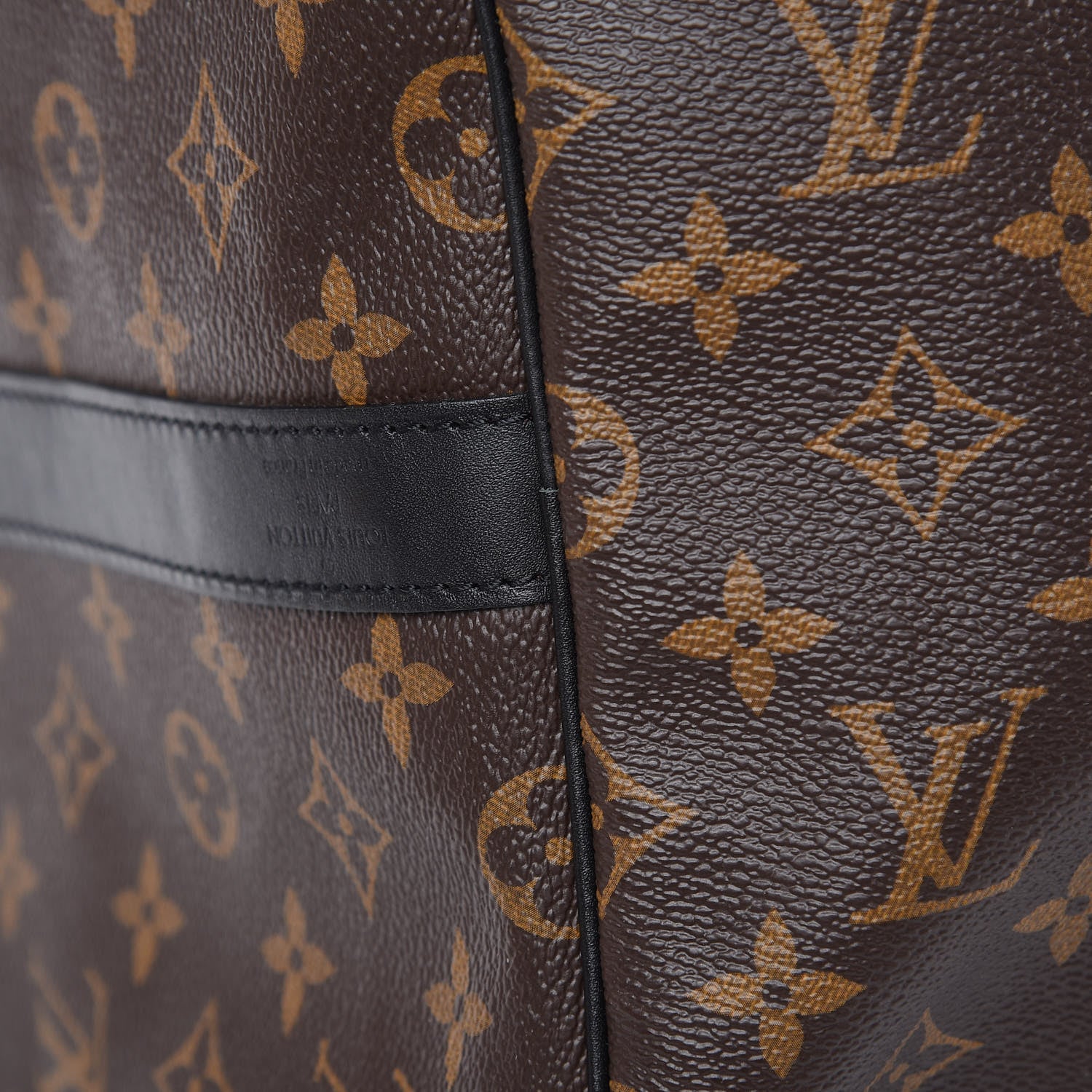 Louis Vuitton Monogram Macassar Keepall Bandouliere 55 12 of 18
