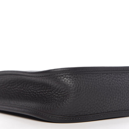Hermes Taurillon Clemence Evelyne TPM Black 6 of 9