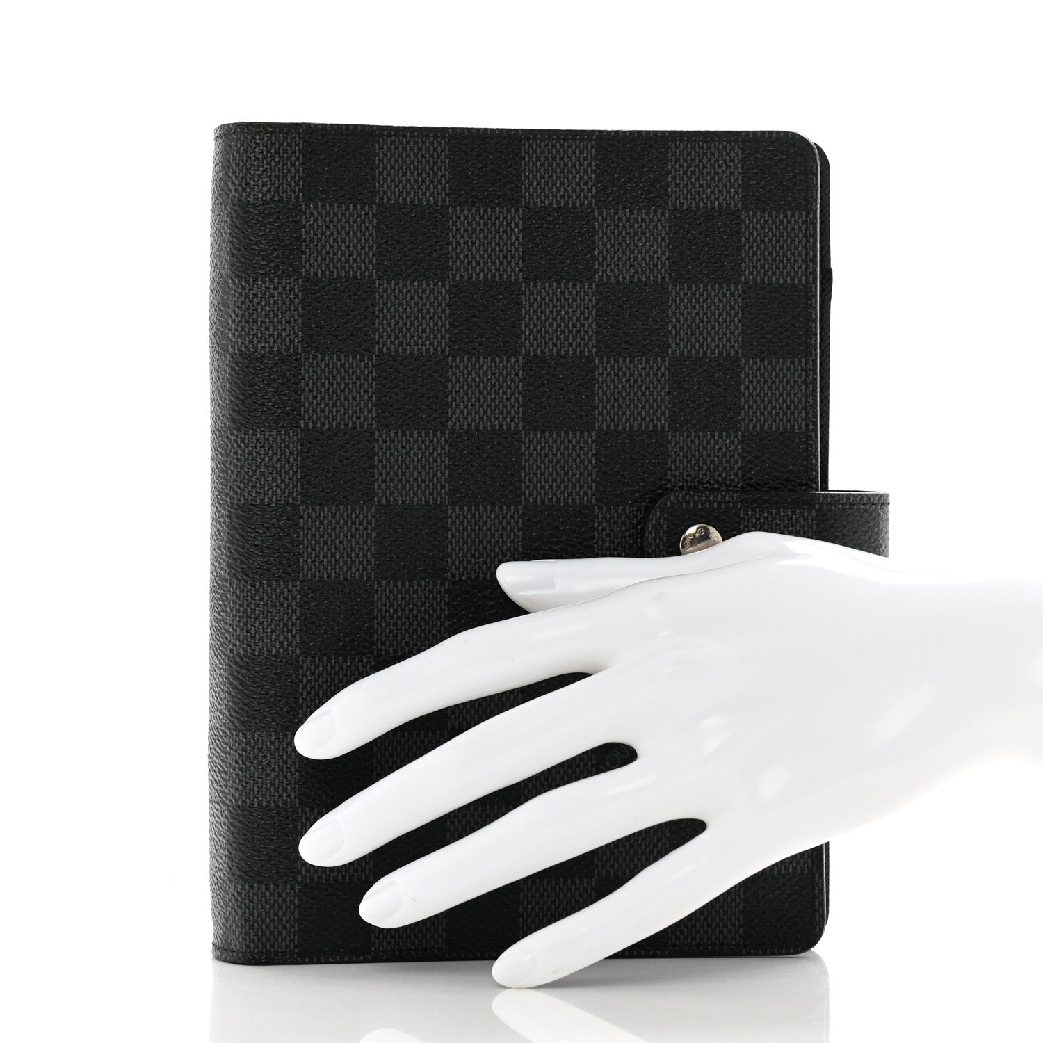 Louis Vuitton Damier Graphite Medium Ring Agenda Cover 2 of 8