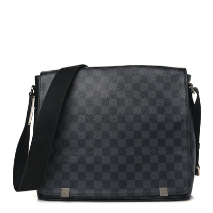 Louis Vuitton Damier Graphite District MM 1 of 8