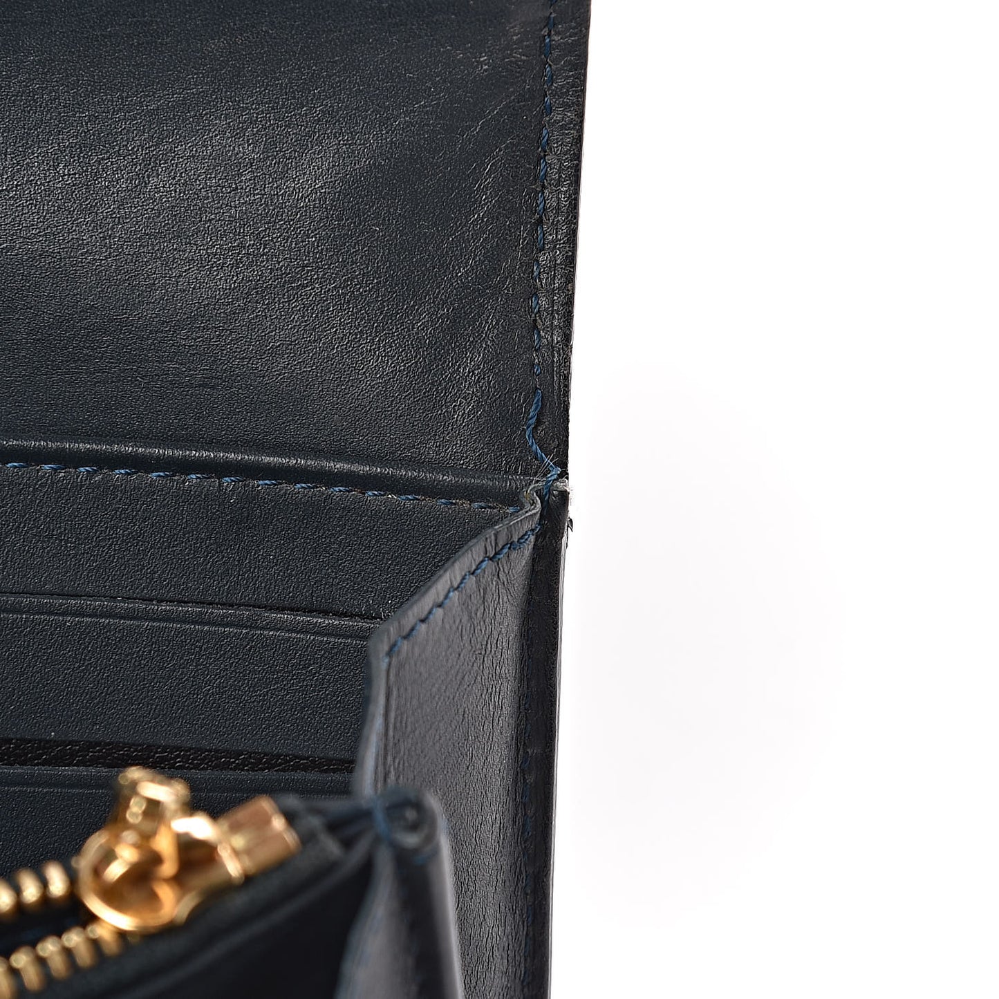 Vernis Sarah Wallet Blue Nuit