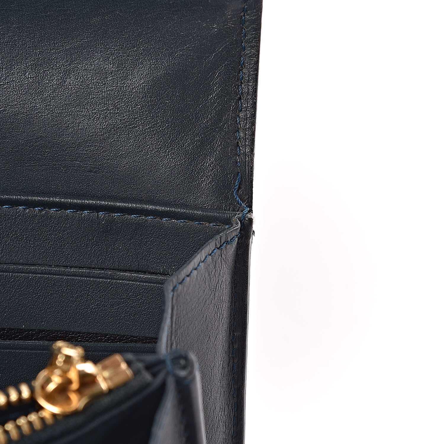 Louis Vuitton Vernis Sarah Wallet Blue Nuit 8 of 11