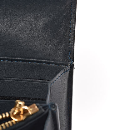Louis Vuitton Vernis Sarah Wallet Blue Nuit 8 of 11